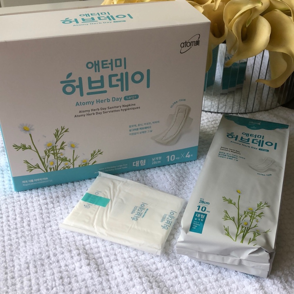 Atomy Love-U Herb Day Sanitary Napkins